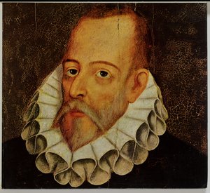 Retrato de Miguel de Cervantes e Saavedra (1547-1615)